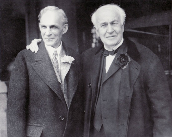 Henry Ford with Thomas Edison